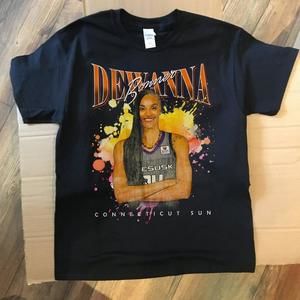 Dewanna Bonner Shirt, Connecticut Sun Graphics Unisex Retro T-Shirt